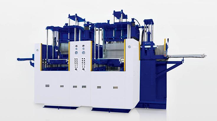 Continuous Transfer Molding Machine-Lateral Rubber Loading