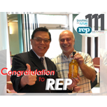 Congratulation to our partner-REP